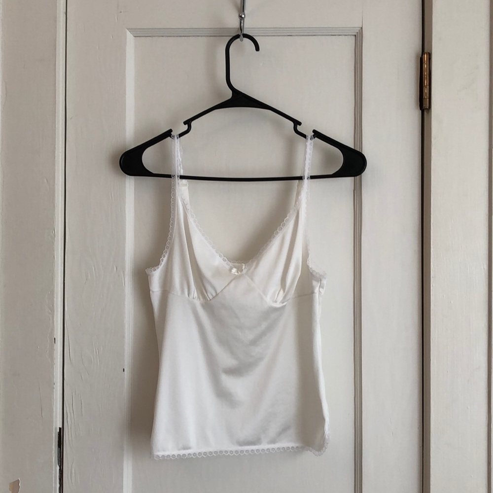 White lingerie top